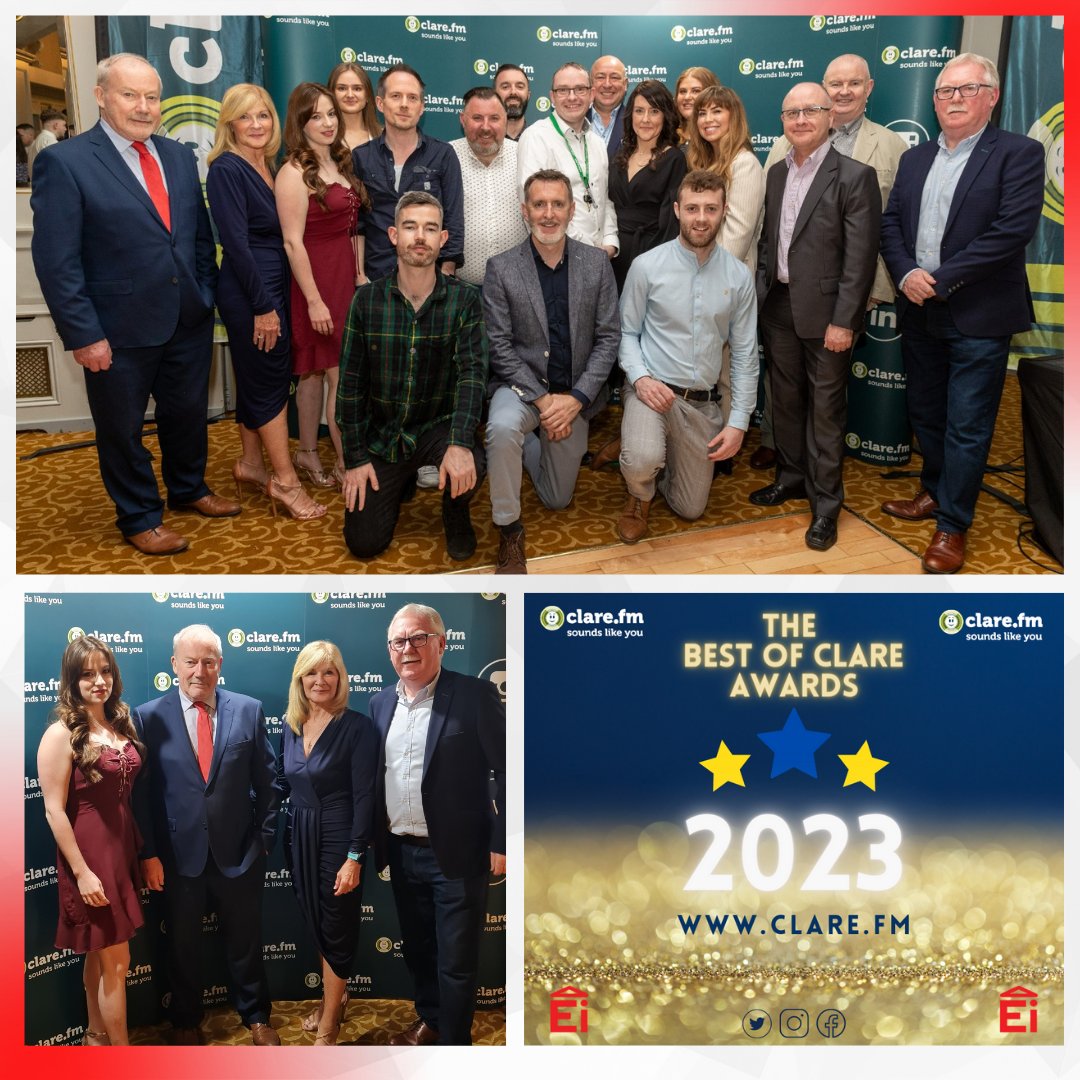EiElectronics's tweet photo. Ei were delighted to be the Lead Sponsor this year for the Clare FM Best of Clare Awards. Congratulations to those who won their category and to all who were nominated.
Pictured from Ei are Erin Malone, Mick Guinee, Catherine Coughlan and Gerry Murphy.
#BestofClareAwards https://t.co/r9nHtOmpYO