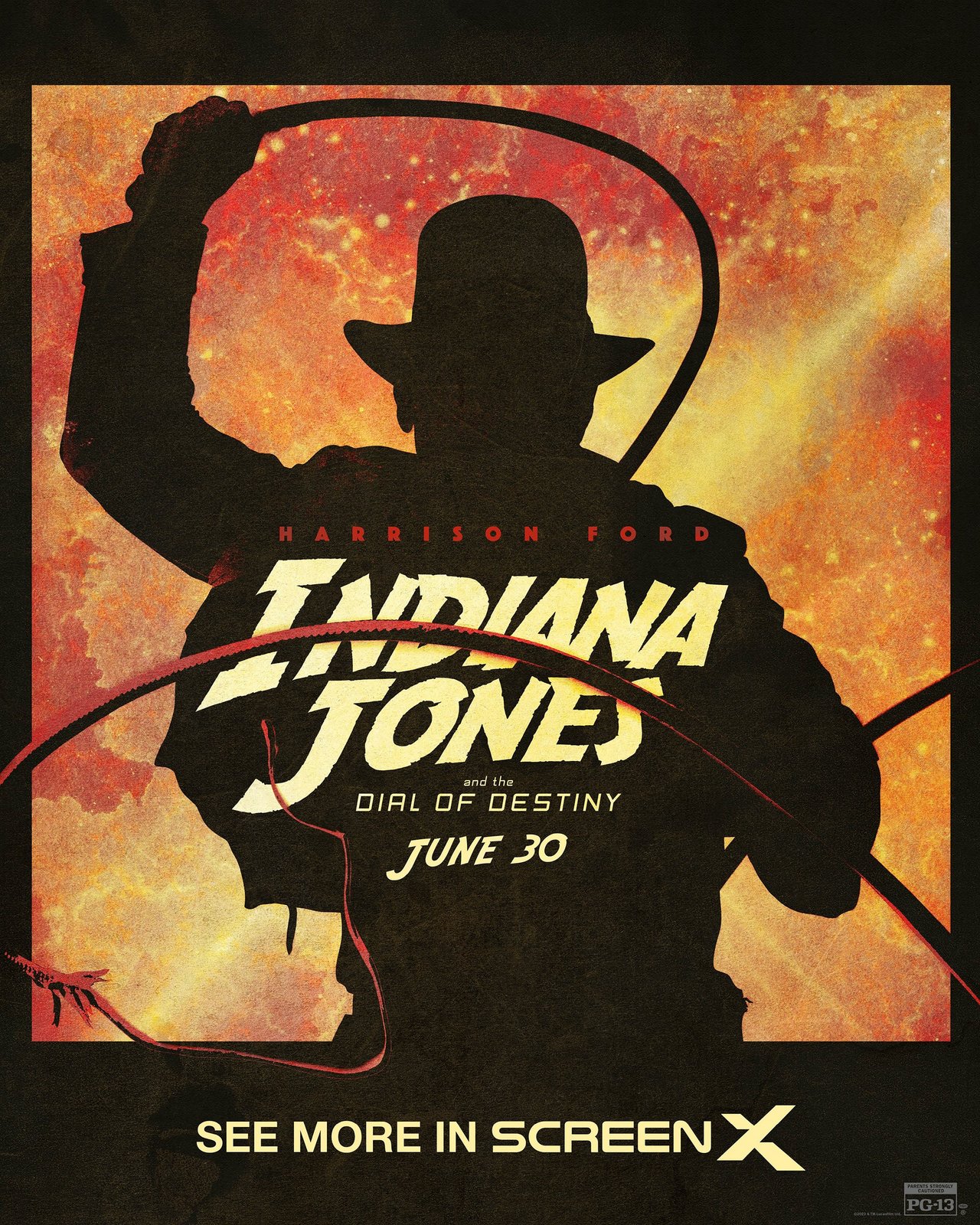 Pósters de los personajes de Indiana Jones y el Dial del Destino