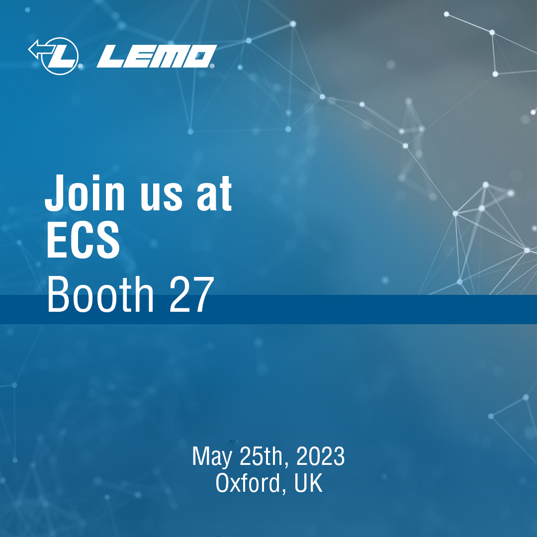 LEMOConnectors's tweet photo. Visit LEMO at the Electronic Component Show (ECS) on May 25th. Meet us at Stand 27, Kassam Stadium, Oxford, UK.
#ecs2023 #procurementprofessionals #designengineers #exhibition #electroniccomponents #interconnection #cableassembly https://t.co/DniXK3Ve9O