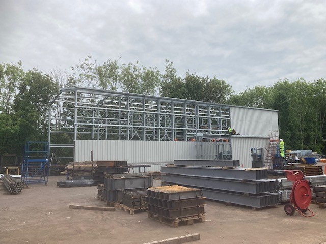 Got to love working in #Engineering!

Due to expansion space for storage was becoming tight.

Easy solution, design and build our own rack shed.
Here is a sneak peak, more to come.

#warehousingsolutions #storagesolutions #construction #engineeringuk #racking #logisticsolutions