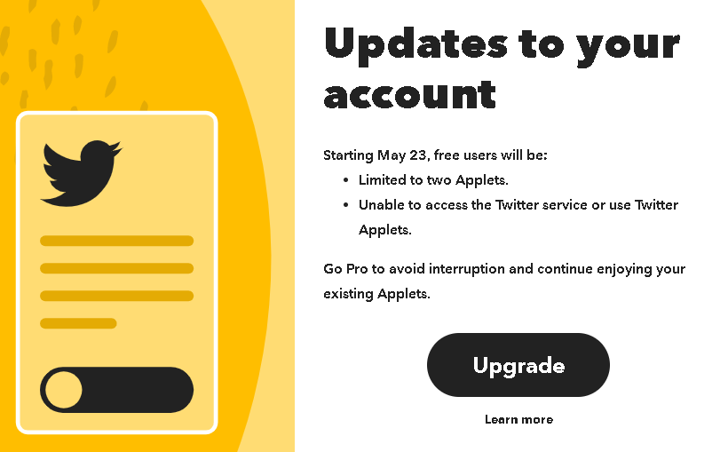 R cky On Twitter Now I Have To Pay To Use Ifttt Bot On Twitter r-cky-on-twitter-now-i-have-to-pay-to-use-ifttt-bot-on-twitter