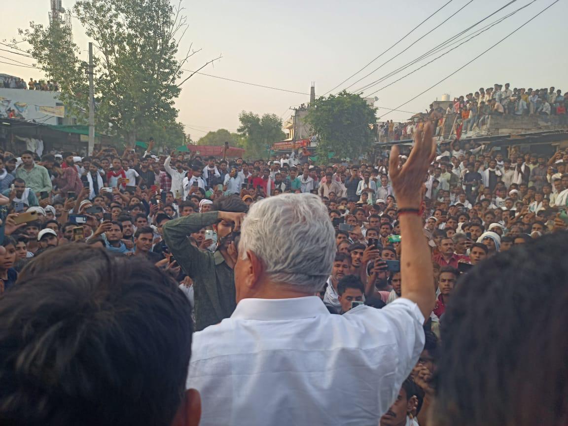DrKirodilalBJP's tweet photo. न्याय की लड़ाई में साथ देने वाली जनता जनार्दन का बहुत-बहुत धन्यवाद ,आभार… https://t.co/fgWAOzH9b4