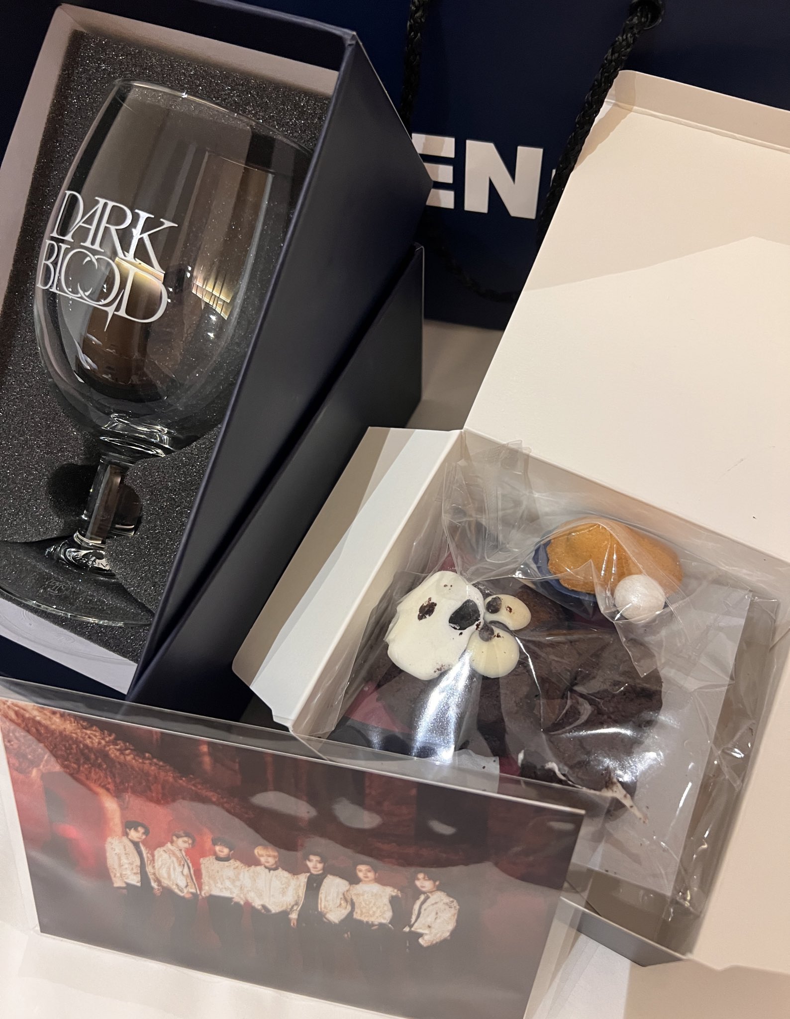 ENHYPEN dark blood ショーケース 特典 ワイングラス