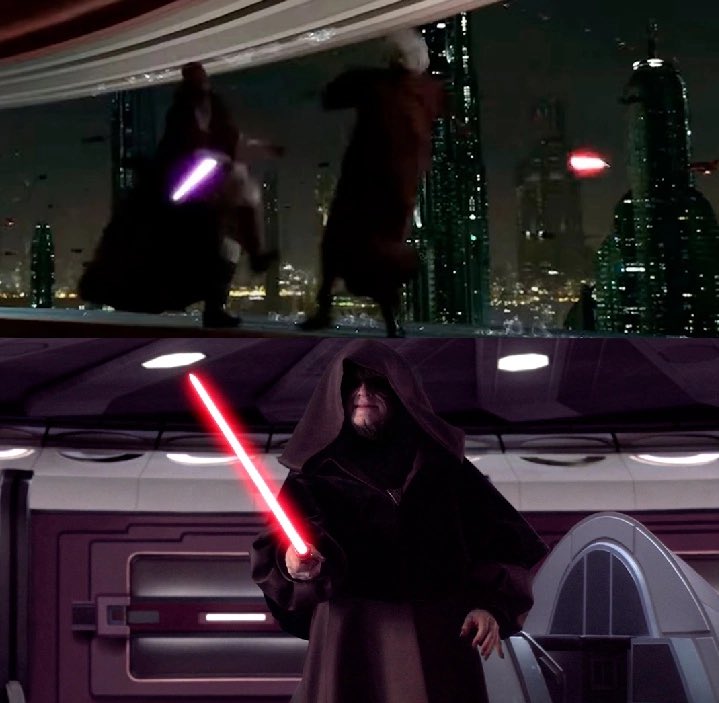 Star Councils💫he/him on Twitter "In a battle between Palpatine and Mace Windu, the Emperor