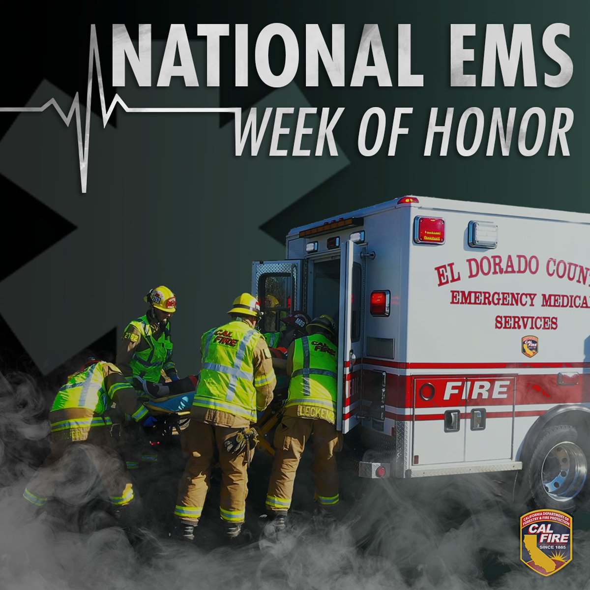 QuakeFactor's tweet image. This week is #NationalEMSWeek. EMS Week is a time to thank paramedics, EMTs and the entire EMS workforce for their service and sacrifices. We thank them for their selfless work in responding to any emergency.  #QuakeFactor