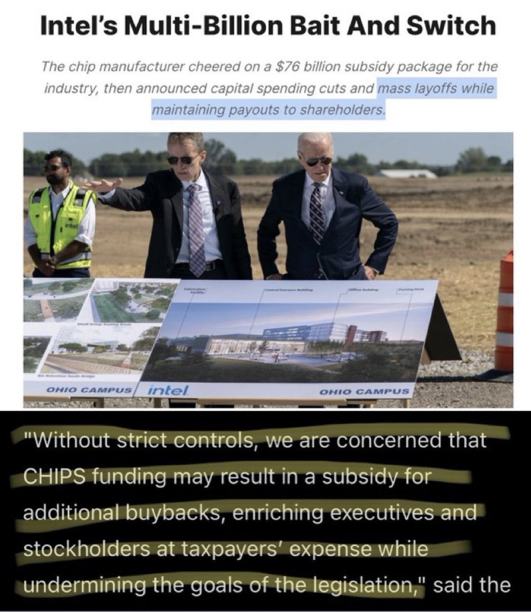 PushDemsLeft's tweet photo. @WhiteHouse This CHIPS Act? https://t.co/gDYoIwGFit