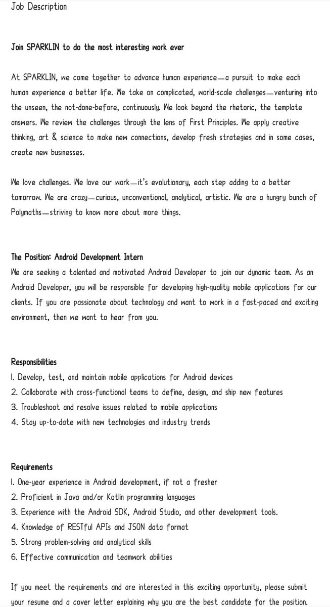 entekume_j's tweet image. #SOFTWAREJOBOPENINGS ‼️‼️‼️
🟢🟢🟢🟢🟢🟢🟢🟢🟢🟢🟢🟢🟢
#androiddevelopers
Hiringteam:linkedin.com/in/khannahiman…