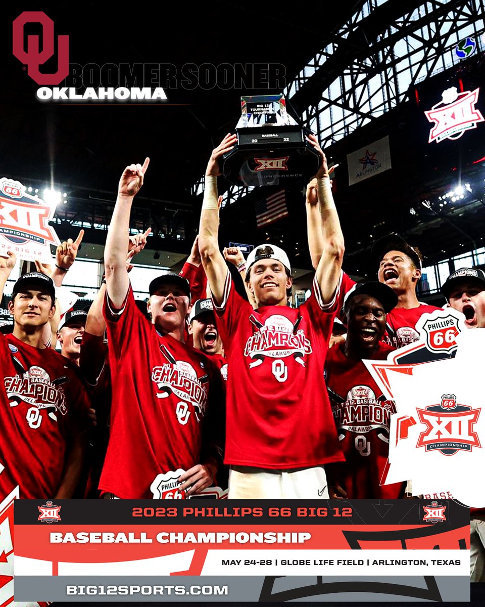 Big 12 Conference on Twitter "𝗧𝗵𝗲 𝟮𝟬𝟮𝟮 𝗖𝗵𝗮𝗺𝗽𝗶𝗼𝗻𝘀 𝗔𝗿𝗲 𝗕𝗮𝗰𝗸 OU_Baseball