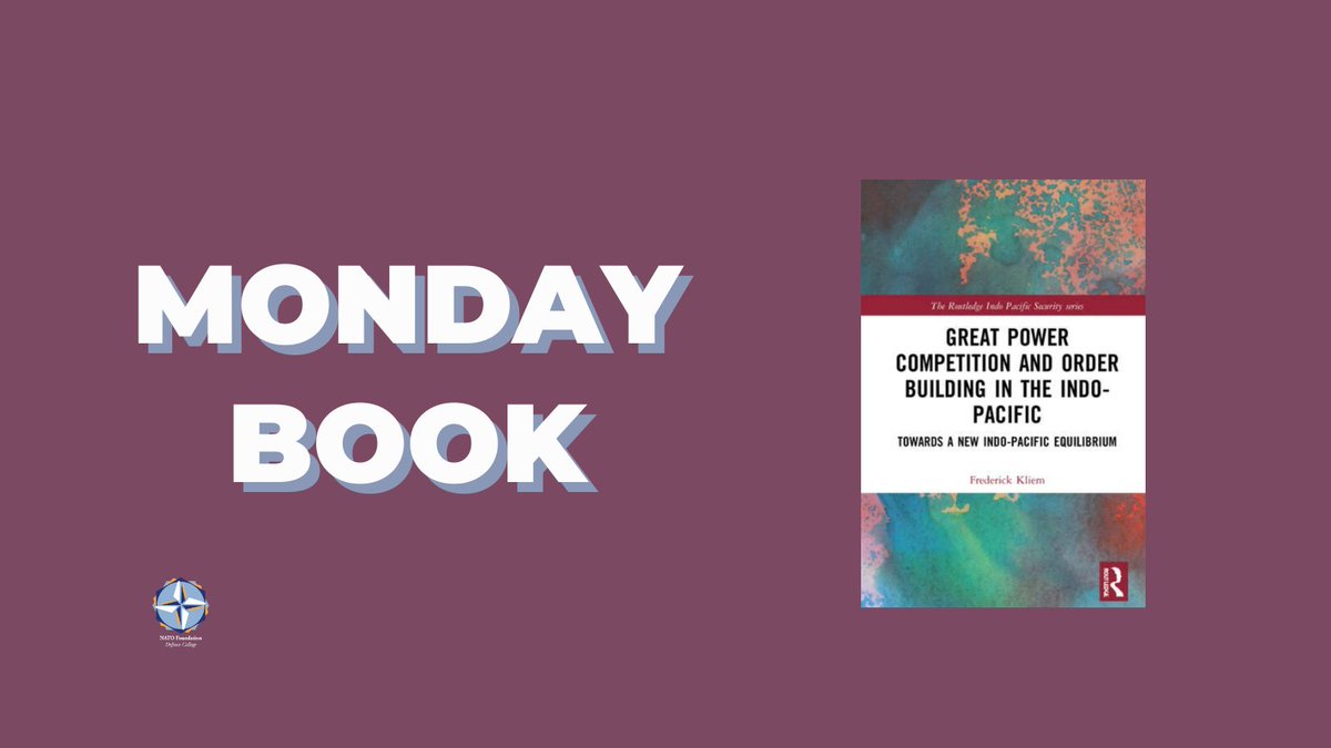 NATOFoundation's tweet photo. How to “support a free & open #IndoPacific & oppose any unilateral attempts to change the #statusquo by force or coercion” was one of the main topics of the #G7 Summit held in #Hiroshima.
Our today's #MondayBook delves into the complexity of the region ➡️ https://t.co/Cm4wcokd5E https://t.co/1swGSOmEEK
