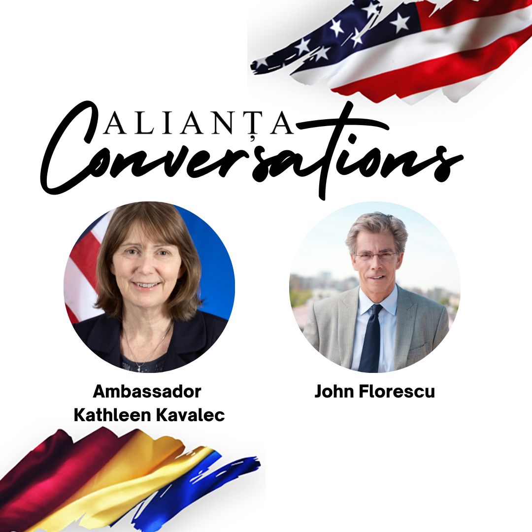 Alianta_US's tweet photo. 📢 We are thrilled for our next Alianta Conversation with Ambassador Kathleen Kavalec on May 30th at 9:30 AM EST! Her extensive experience promises an informative and enlightening discussion.

RSVP here: https://t.co/CszG0HXruT 🇷🇴🇺🇸

#Alianta #KathleenKavalec #RomanianAmerican https://t.co/zTBUffiWyg