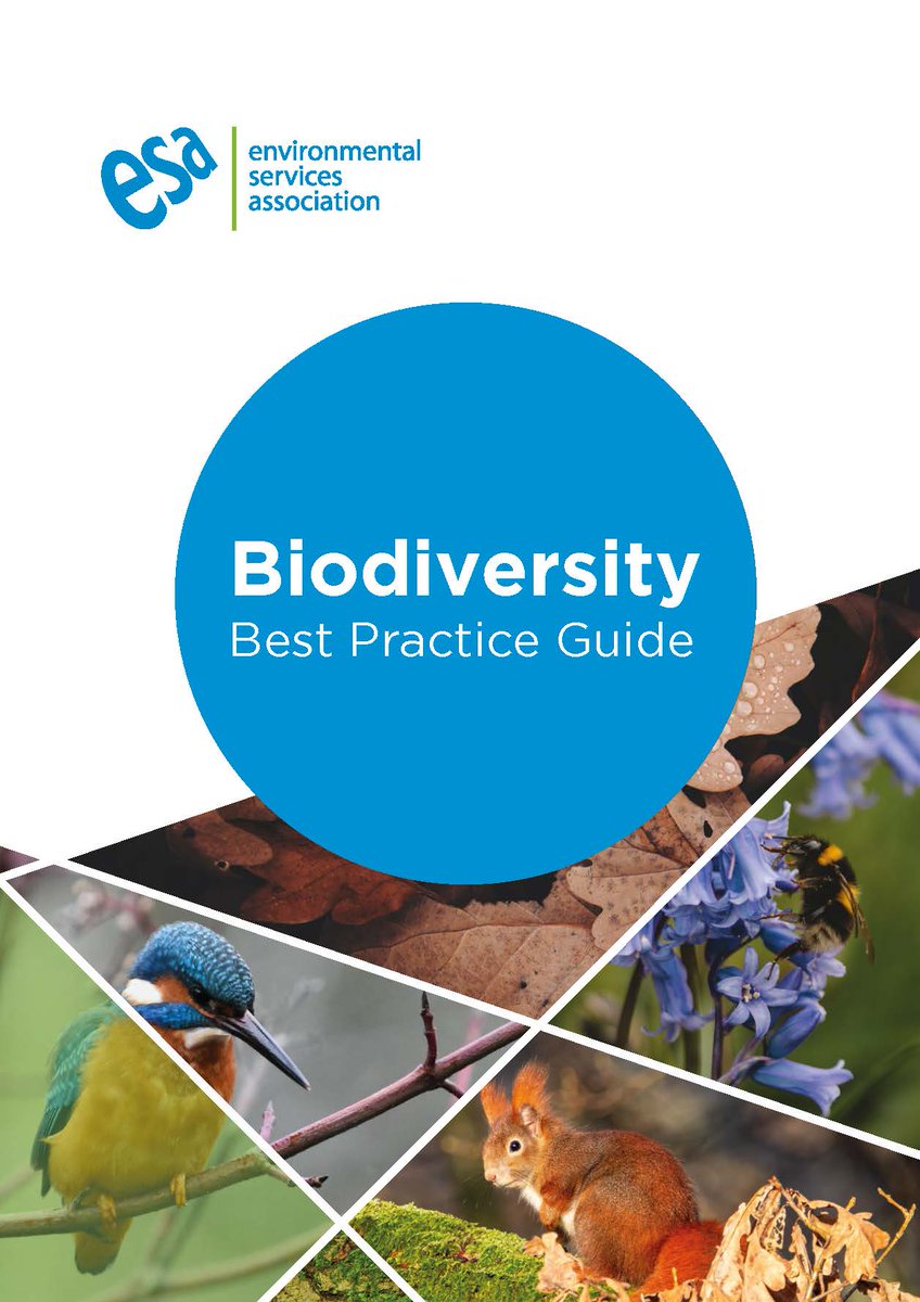 ESA_tweets's tweet photo. Today is #BiodiversityDay so we thought we would highlight the work that our #BiodiversityWorkingGroup has done to collate a #BestPracticeGuide on #biodiversity for the #Waste & #resource sector
https://t.co/9aWs5X9ZwV https://t.co/PyNHhRCSYC
