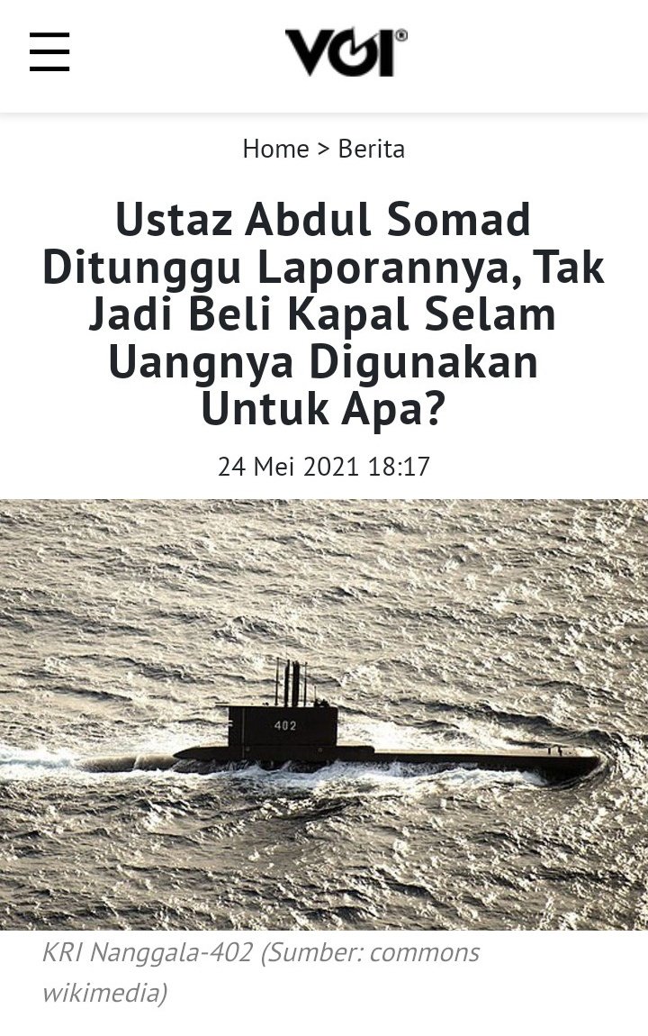 Jumianto_RK's tweet photo. Kemana perginya aliran dana donasi Kapal Selam Mad

Tuh Donasi sumber nya dari mana kan gak tahu dan gak mungkin bisa ngembalikannya. https://t.co/ABtjSYo7HU