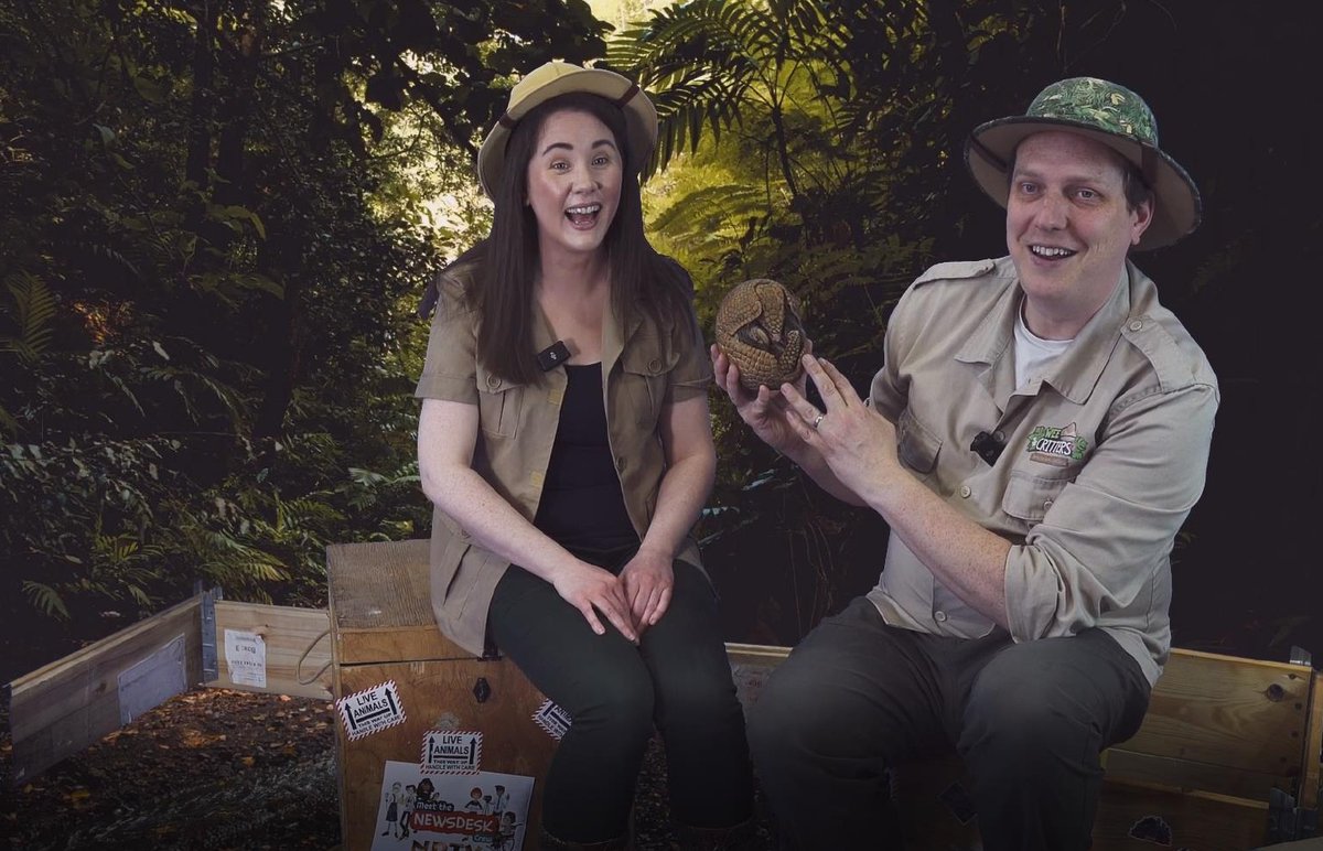 Teachers can join Allan the Explorer &amp; Amelia from the <a href="/C2kNewsdesk/">David Huntley</a>) as we take your class on a journey into the rainforest, meeting some special 'Jungle VIPs'...without ever leaving the classroom! Tune into the Newsdesk today!