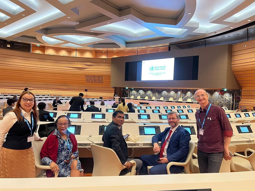 Os registros são do Evento Anual da UNITAID que acontece paralelamente a assembleia e do importante momento na manhã de hoje, em que a Ministra Nísia Trindade, fez seu discurso oficial na assembleia.