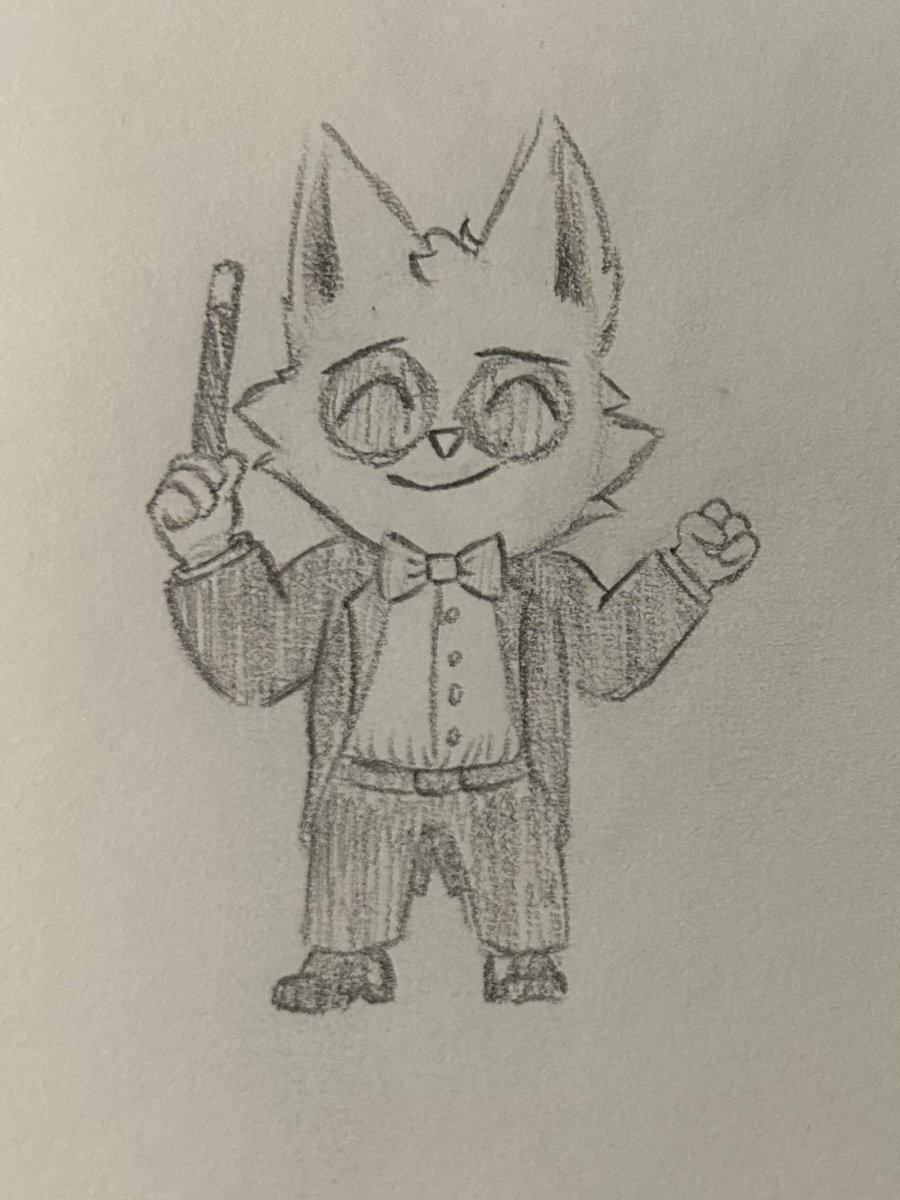 Conductor Teemo from the League of Legends Orchestra! I love his outfit from the posterr

#teemo #LeagueOfLegends #leagueoflegendsart #LeagueOfLegendsFanArt #League_of_Legends #yordle #sketch #sketchart