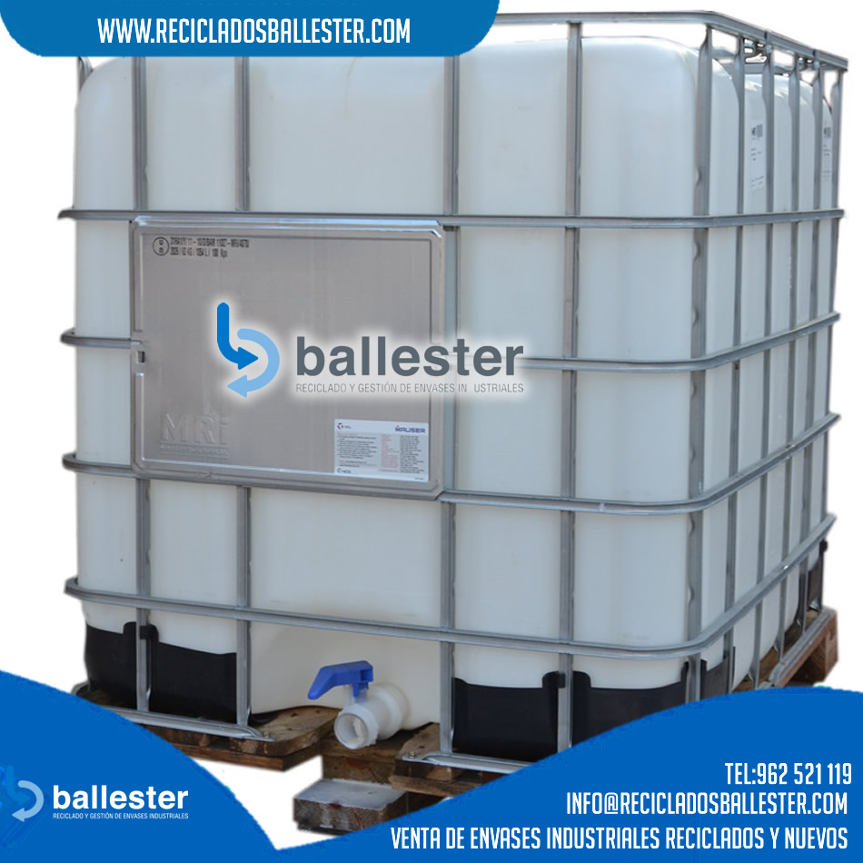 "Envases de 1000 litros de Reciclados Ballester: una opción inteligente para proteger el medio ambiente y promover la economía circular."

Limpieza y Venta de Contenedores Reciclados &amp; Nuevos
lnkd.in/dJt998e

#reciclaje #valencia #medioambiente #Envases #empresas #pymes
