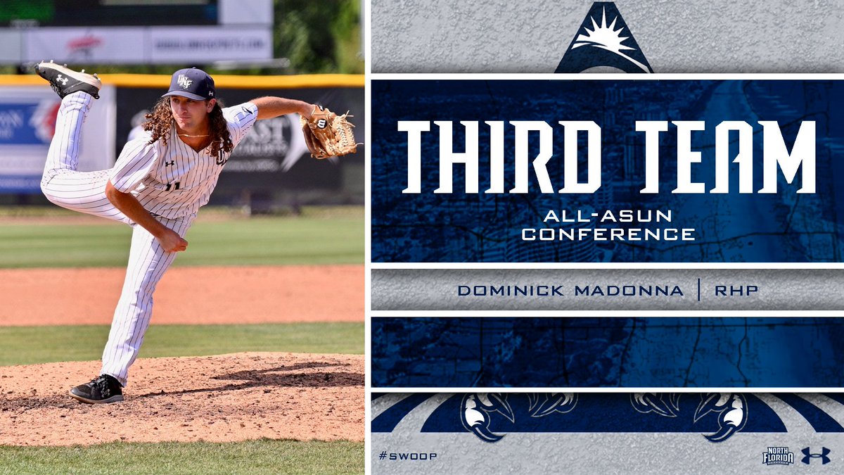 Consistent, durable and efficient - congratulations on well-deserved @ASUNBSB Third Team honors <a href="/dommadonna_/">dominick</a> 👏

MORE >> 📰: bit.ly/3BL1zu7

#SWOOP