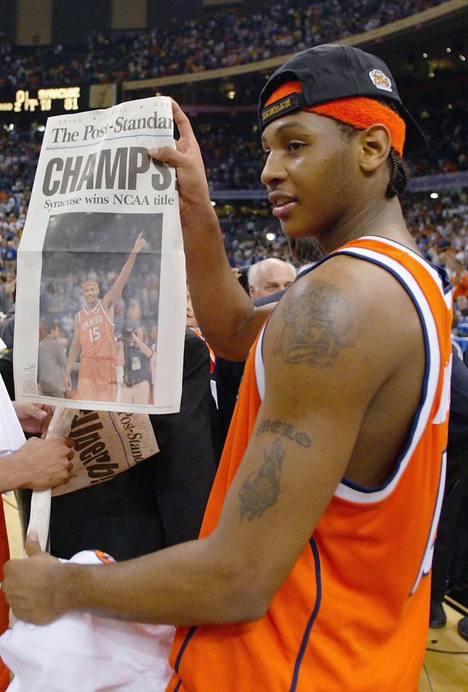 Per a former NBA player, who wants to stay anonymous:

“Carmelo Anthony is one of the all-time greats. He won a national championship at Syracuse, & a 3-time Olympic Gold Medalist. It’s unfortunate that Carmelo Anthony just wasn’t apart of the narrative. The Bob Iger, ESPN, &…