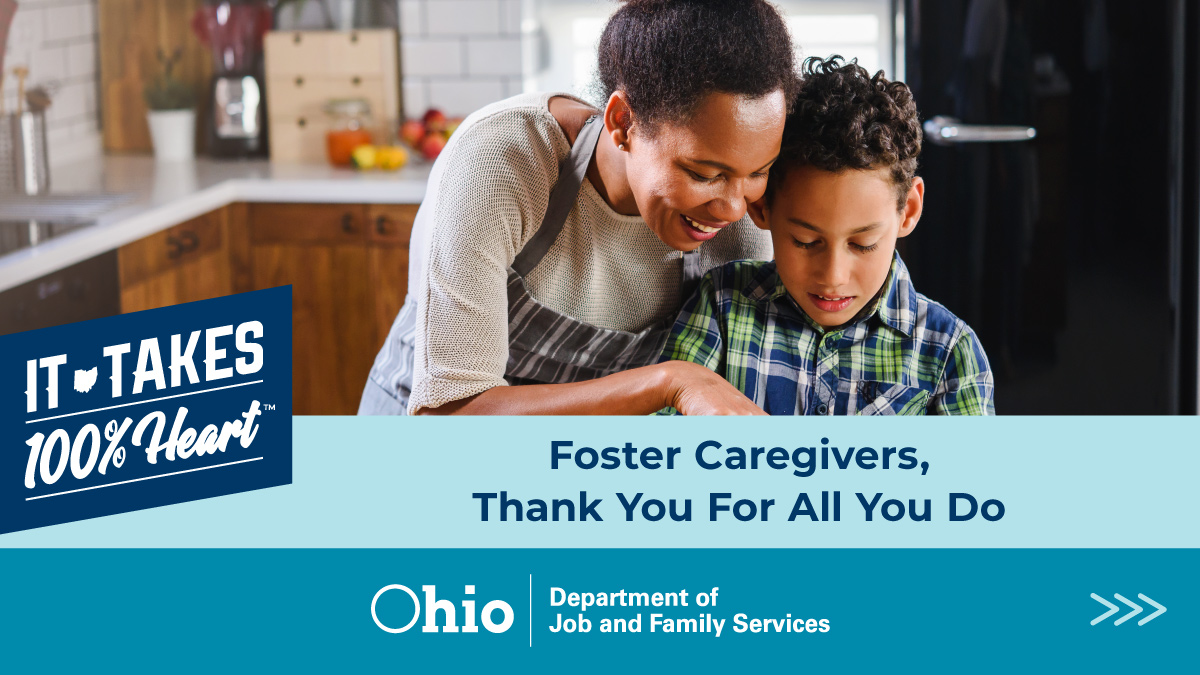 StartingPointOH's tweet photo. It takes heart for foster caregivers to open their homes to children in need. This May, we want to honor and thank all the foster caregivers who make a difference in the lives of children. With 100% heart, we thank you! #FosterInOhio #NationalFosterCareMonth https://t.co/L0r3iLMpaZ