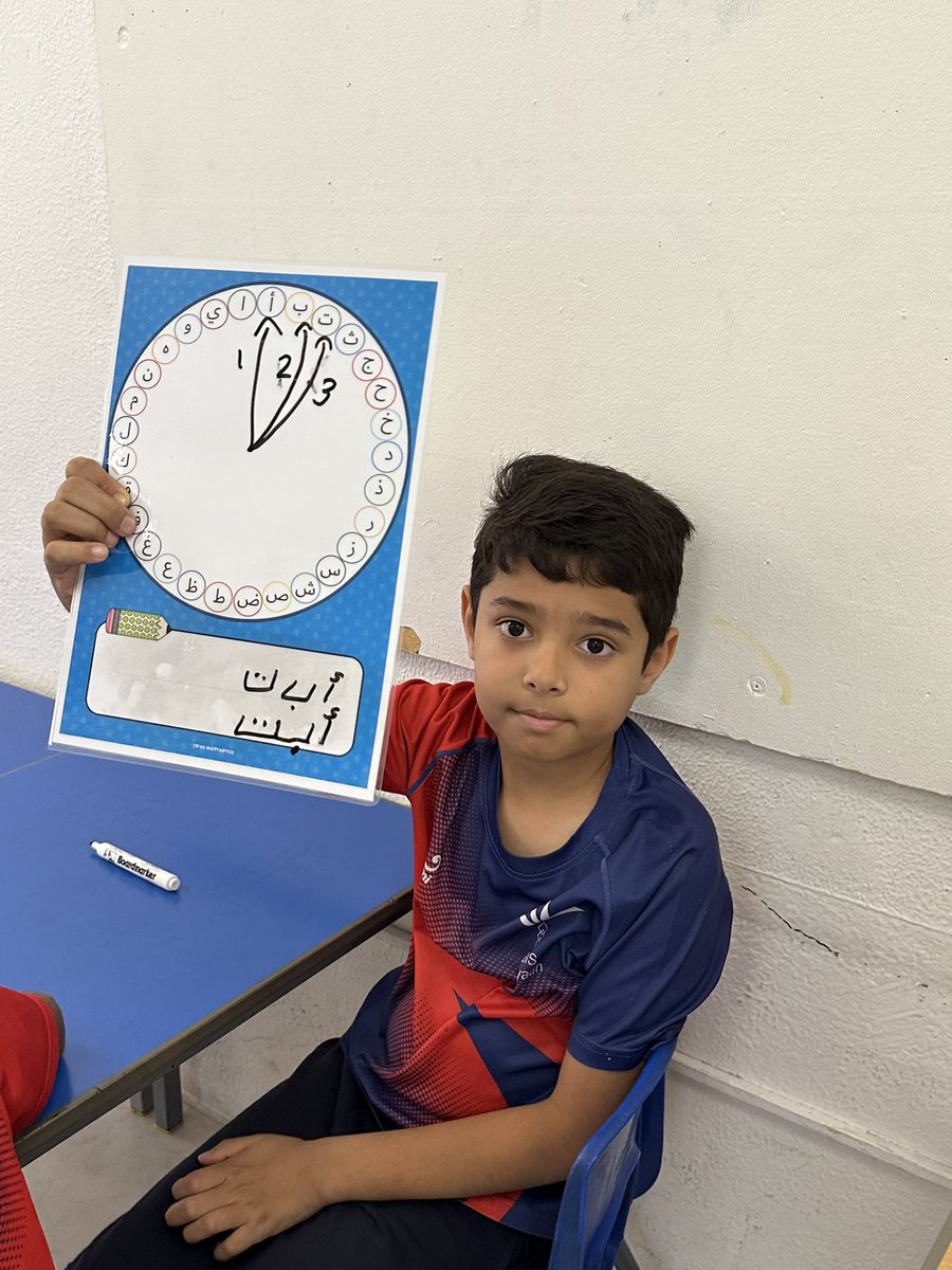 BISRArabic's tweet photo. “The Letter Clock” is an all-time favourite retrieval activity in Arabic class. We use it to make and to decompose words @bisriyadh @BISRAHPrimary https://t.co/vLFGSZBvCH