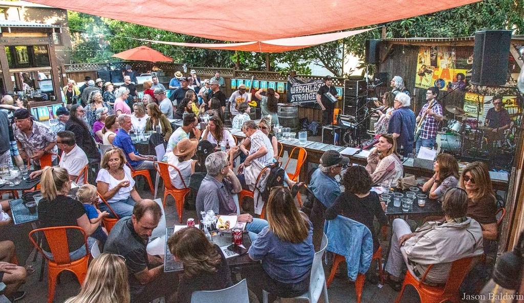 wreckstrangers's tweet photo. Lucca’s Bar &amp; Grill’s Beer Garden, you know how to have a good time! Thank you so much for having us, and thanks to everyone who came out to jam with us! Check out our website for where you can catch us live next 🎙️ https://t.co/QXaoBr5UvC