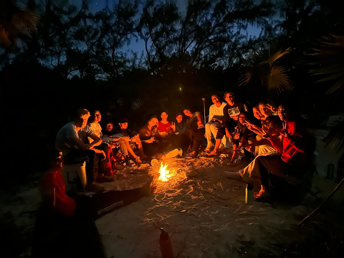 LyfordSchool's tweet photo. Seventeen Grade 11 students successfully completed the GGYA Gold expedition from Barratterre, Exuma to Little Farmer’s. They completed over 80 kilometres of sailing while camping for three nights on Lignum Vitae Cay, Big Farmer’s Cay, and Williams Cay. #transformativeexperiences https://t.co/4m3kmIhYNI