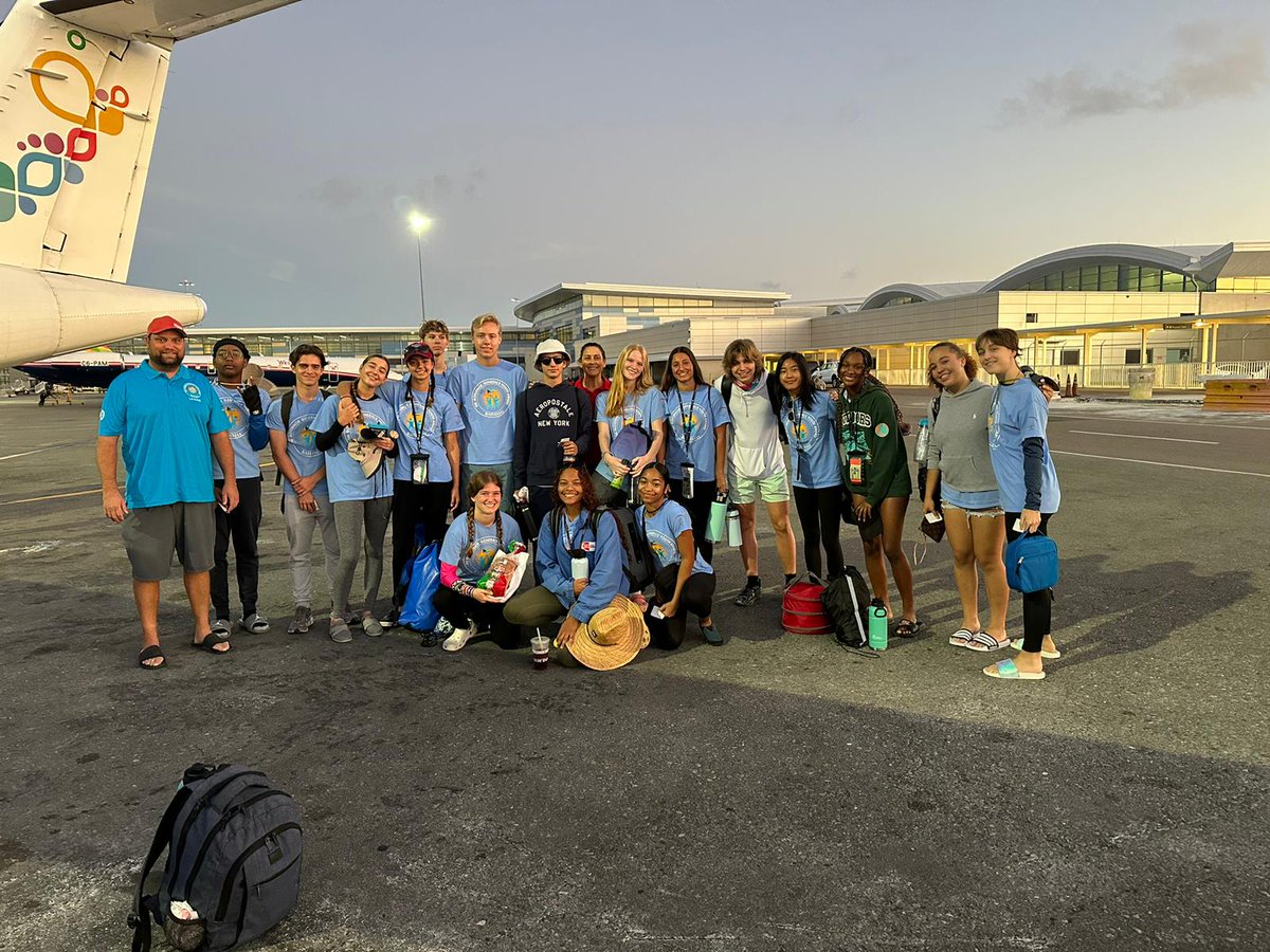 LyfordSchool's tweet photo. Seventeen Grade 11 students successfully completed the GGYA Gold expedition from Barratterre, Exuma to Little Farmer’s. They completed over 80 kilometres of sailing while camping for three nights on Lignum Vitae Cay, Big Farmer’s Cay, and Williams Cay. #transformativeexperiences https://t.co/4m3kmIhYNI