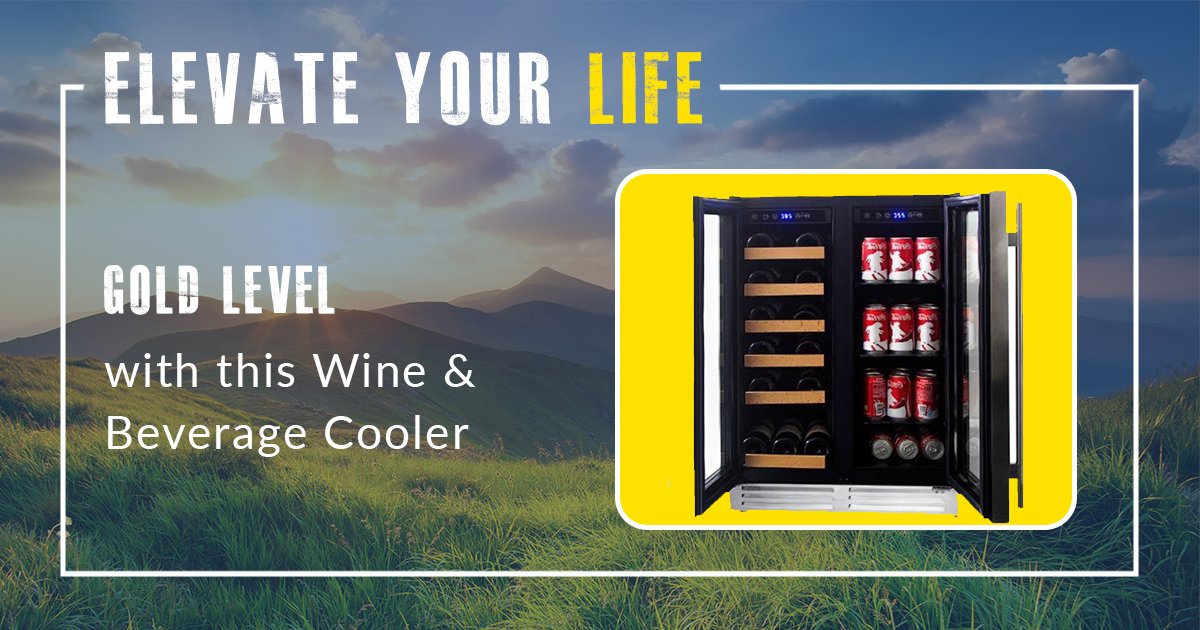 This summer, reach for a perfectly chilled drink from your new wine and beverage cooler! Contact your TruChoice wholesaler today and elevate your home entertainment experience with this LIFE REWARD! 🎉🥂 okt.to/DNpnGI #Elevate #ElevateYourLife #TruChoice #FinServ