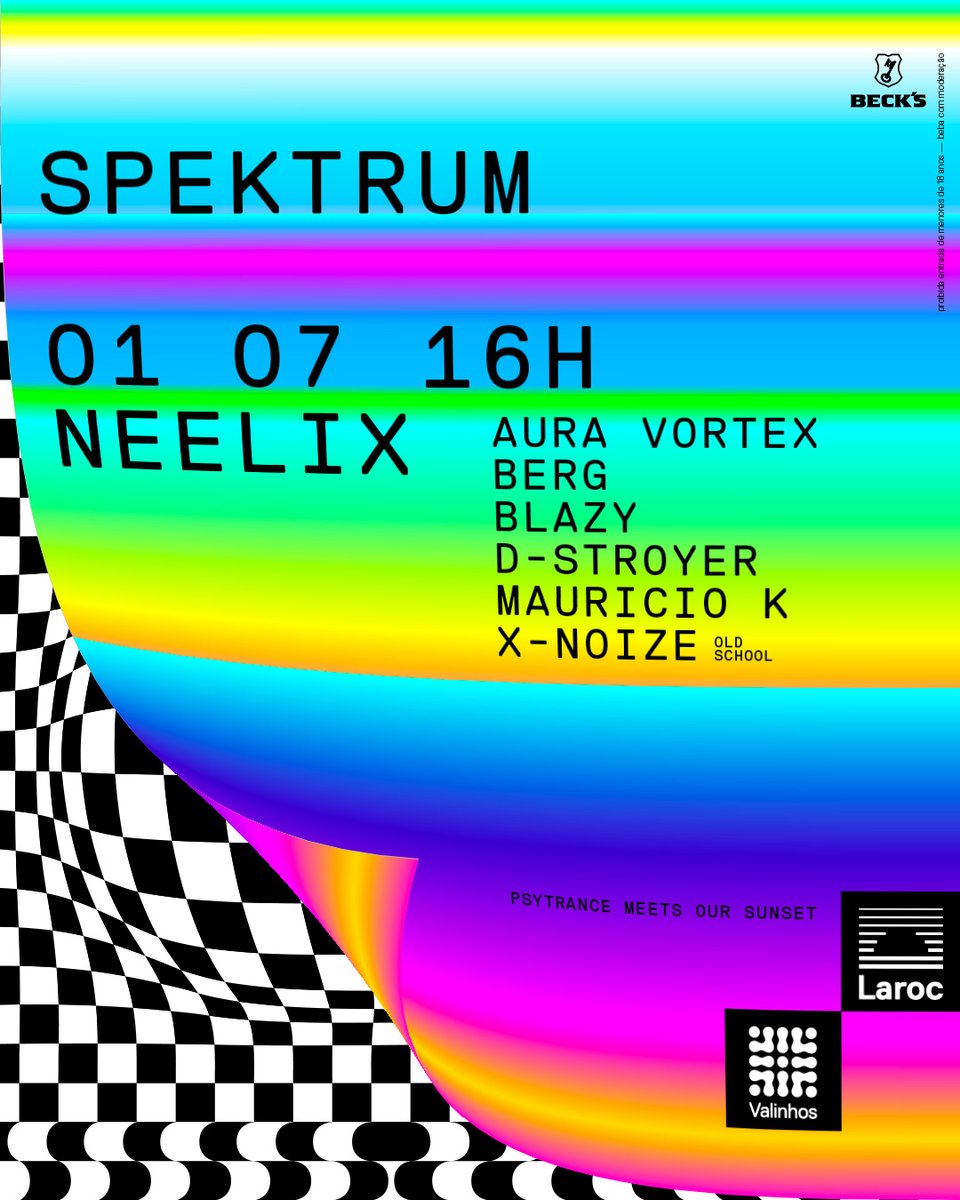 Laroc Club (@laroc_club) on Twitter photo SEJAM BEM VINDOS À NOSSA NOVA LABEL PARTY
SPEKTRUM com NEELIX no <a href="/laroc_club/">Laroc Club</a>
VENDAS QUARTA-FEIRA 12H
psytrance meets our sunset SEJAM BEM VINDOS À NOSSA NOVA LABEL PARTY
SPEKTRUM com NEELIX no <a href="/laroc_club/">Laroc Club</a>
VENDAS QUARTA-FEIRA 12H
psytrance meets our sunset