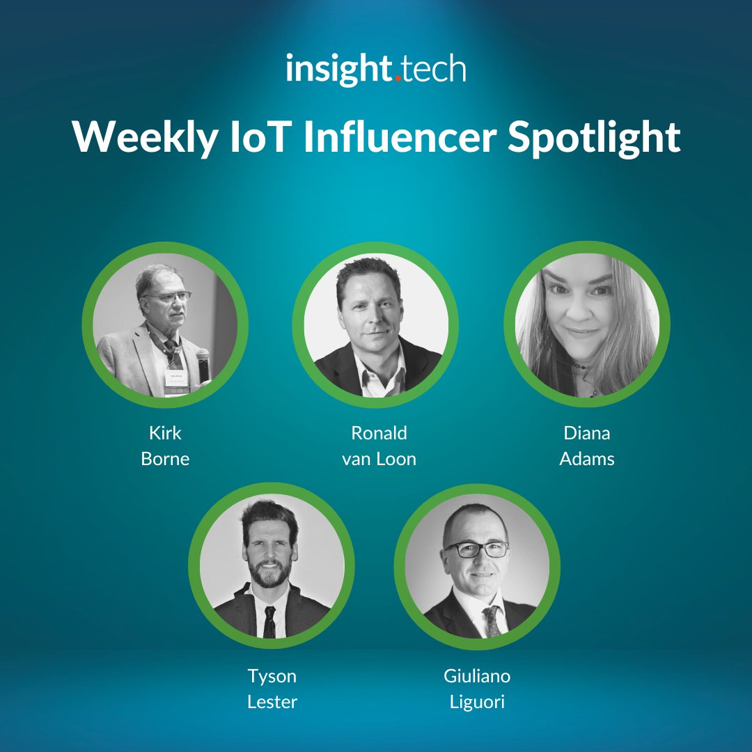 insight.tech (@insightdottech) on Twitter photo 🔦 #IoT influencer spotlight ↓
📊 <a href="/KirkDBorne/">Kirk Borne</a> | #Data
🤖 <a href="/Ronald_vanLoon/">Ronald van Loon</a> | #Robotics
📶 <a href="/adamsconsulting/">Diana Adams</a> | #5G
🏥 <a href="/TysonLester/">Tyson Lester, MBA, ChHC®, REBC®, RHU®</a> | #Healthcare
💡 <a href="/ingliguori/">Giuliano Liguori</a> | #MachineLearning
Thank you all for being a valued part of the #tech community! 🔦 #IoT influencer spotlight ↓
📊 <a href="/KirkDBorne/">Kirk Borne</a> | #Data
🤖 <a href="/Ronald_vanLoon/">Ronald van Loon</a> | #Robotics
📶 <a href="/adamsconsulting/">Diana Adams</a> | #5G
🏥 <a href="/TysonLester/">Tyson Lester, MBA, ChHC®, REBC®, RHU®</a> | #Healthcare
💡 <a href="/ingliguori/">Giuliano Liguori</a> | #MachineLearning
Thank you all for being a valued part of the #tech community!