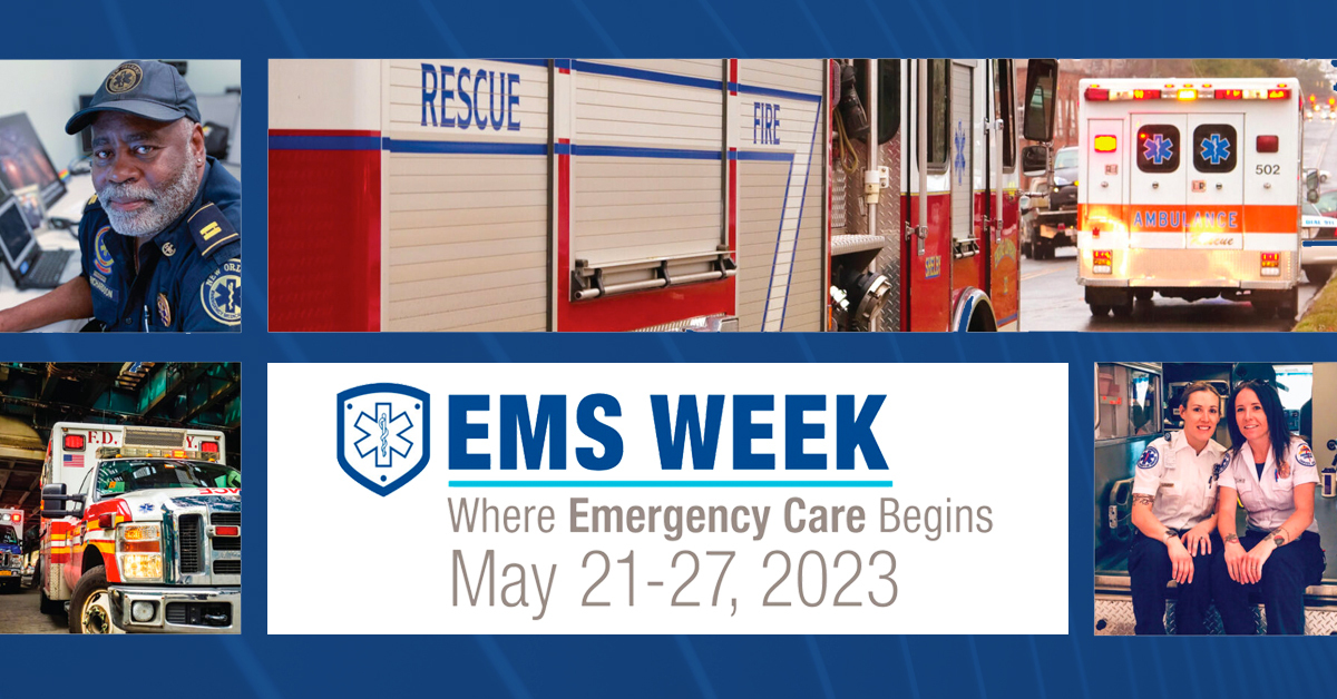 We are proud to serve our local Emergency Medical Services and to honor them this week. 🚑 Thank you for all you do! 🚑 #emsweek #emsweek2023 #emsstrong