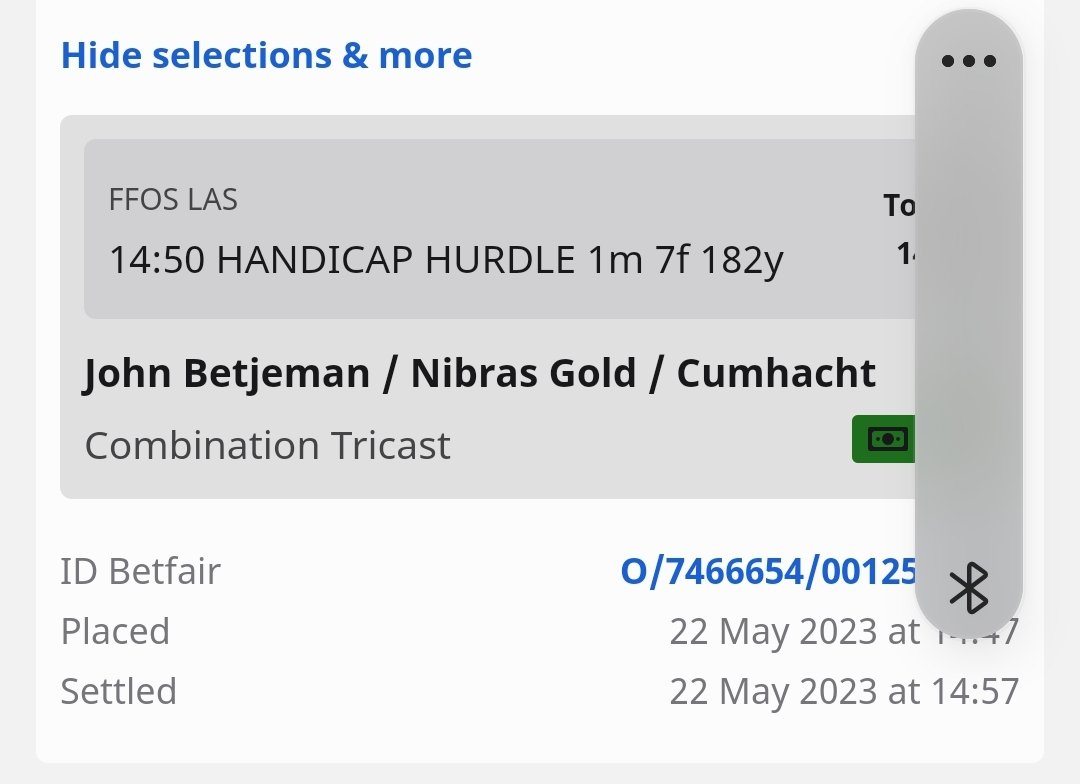 HowFarTips's tweet image. Luckily covered with the FC and Tri-cast but still...