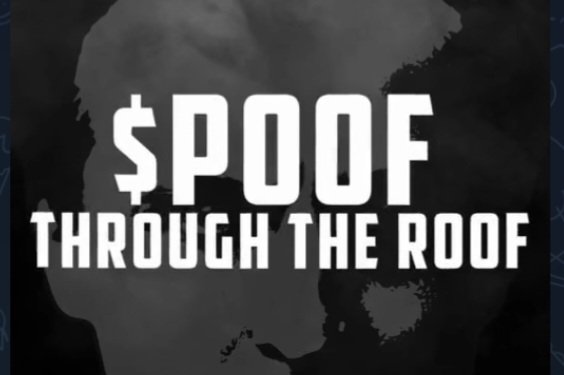 $POOF through the roof, check Dextools for proof!! God candle confirmed  and it ain't stopping. 
#houdiniswap