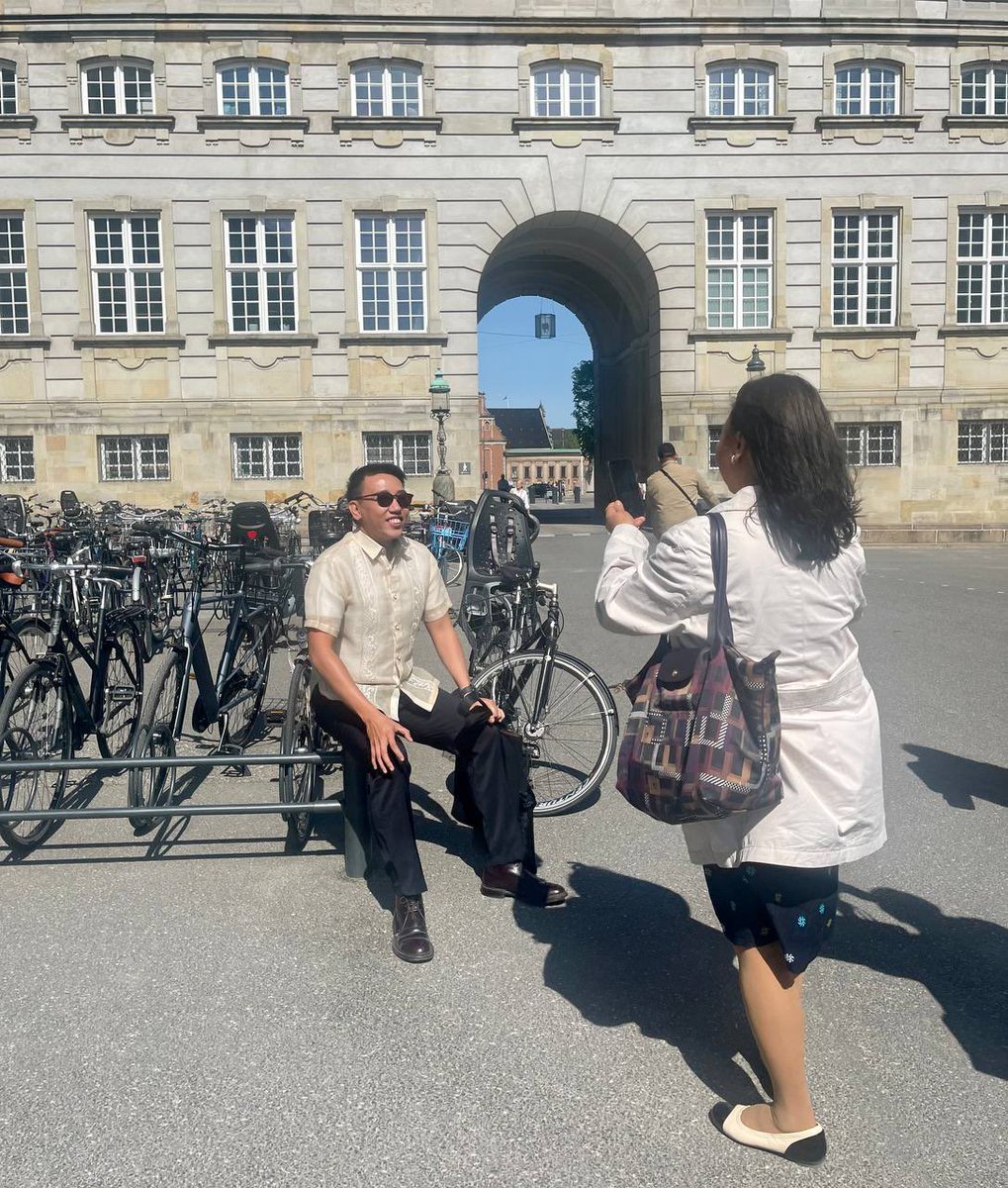 Tobit Cruz (@tobitcruz) on Twitter photo Photographed by Gov <a href="/kakabagao/">Kaka J. Bag-ao</a> 🫶🏻
This is at Denmark’s Parliament Building Bike Parking. 😊 Photographed by Gov <a href="/kakabagao/">Kaka J. Bag-ao</a> 🫶🏻
This is at Denmark’s Parliament Building Bike Parking. 😊