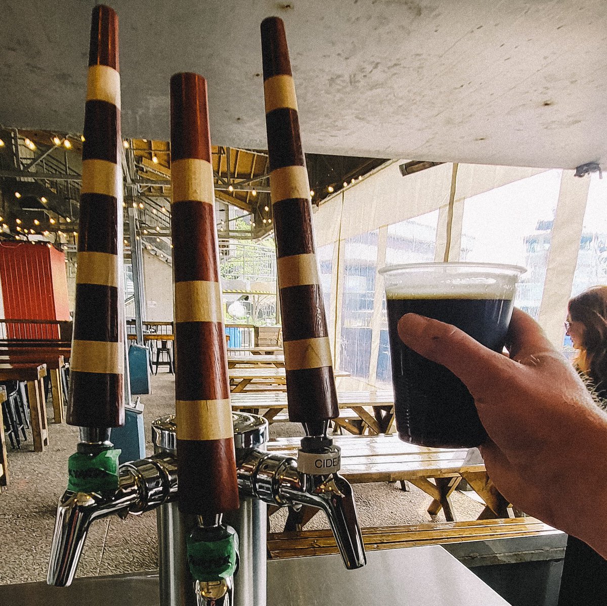 Soft opening weekend continues at our beer garden <a href="/AlderneyLanding/">Alderney Landing</a> 👀 🎉🎉🎉