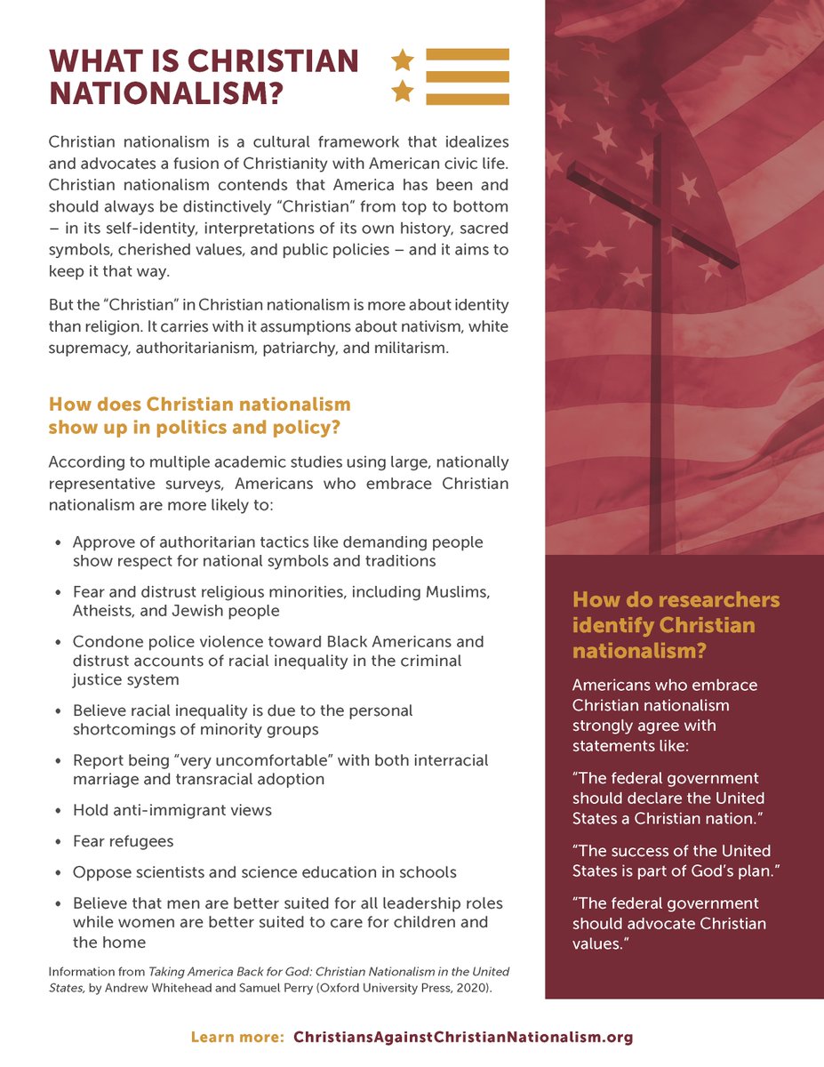 Christian nationalism has deep roots in our nation's history. Learn about its origins, evolution and how #ChristianNationalism shows up in politics and policy today. #ChristiansAgainstChristianNationalism #ELCA
