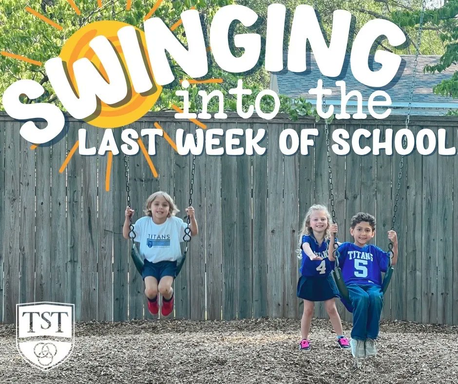 Swinging into the last week of school with bittersweet excitement!
The countdown is on, summer is just around the corner!