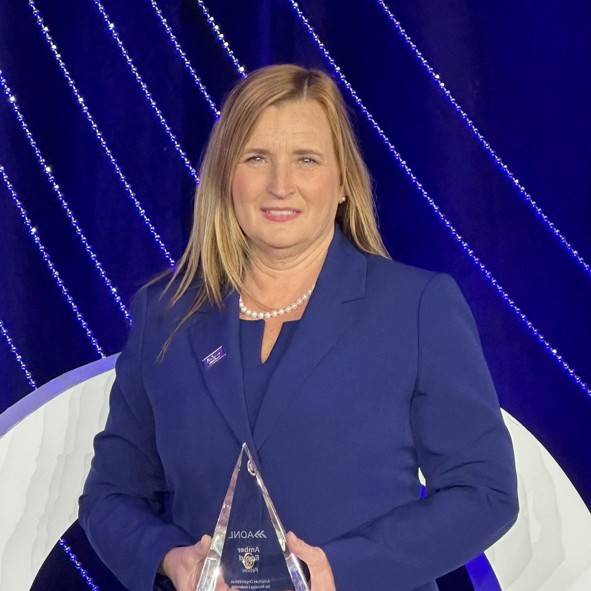 Amber Egyud, Chief Operating &amp; Nursing Officer, was inducted into The American Organization for Nursing Leadership's fellow designation program, recognizing a nurse leader’s contributions to leadership, commitment to service and influence in healthcare.

hubs.la/Q01Q4lnF0