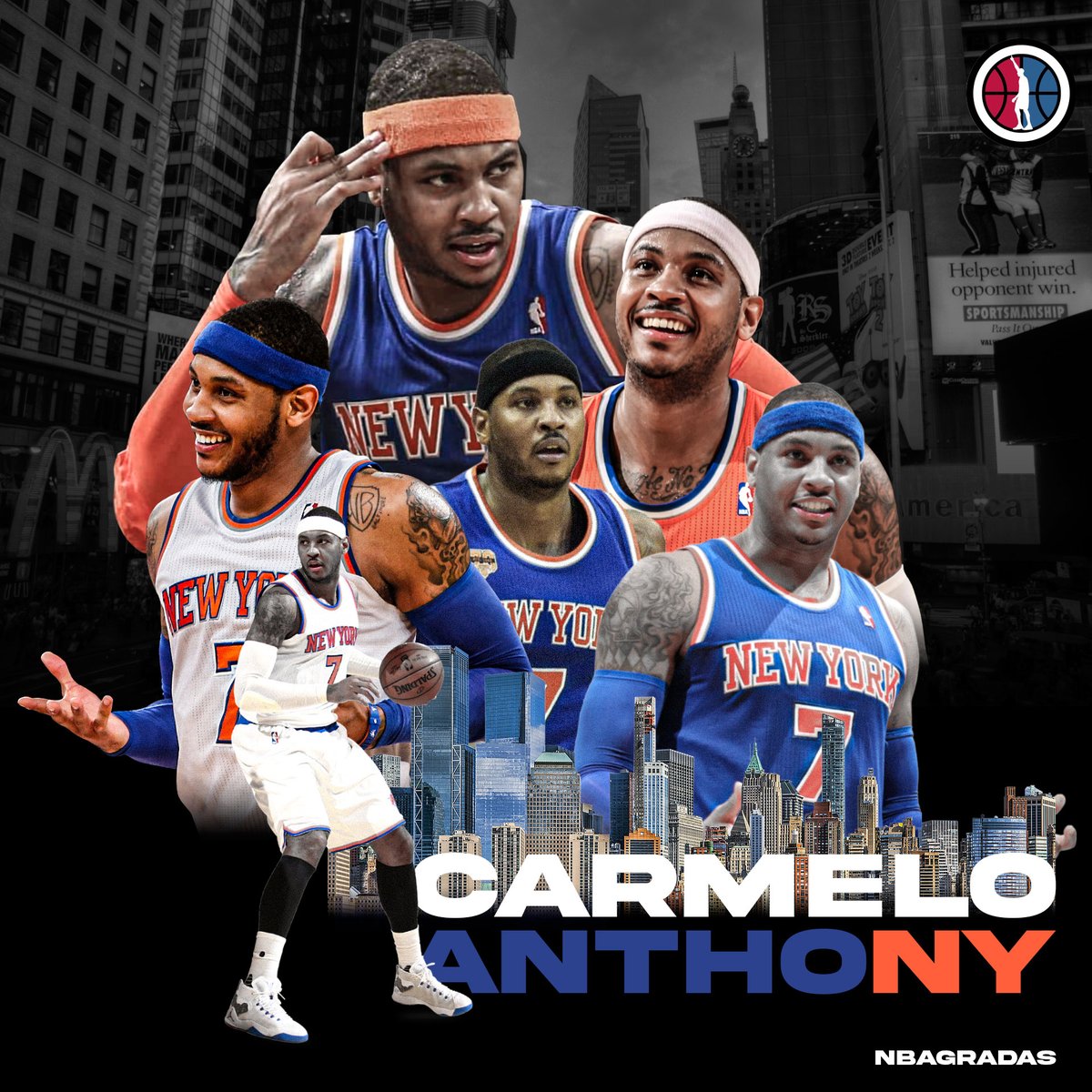 NBAGradas's tweet image. Always respect
Always Melo

Respect a legend, Carmelo Anthony 

#StayMelo #STAYME7O #NBA