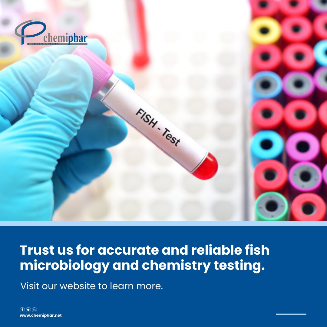 ChemipharUg's tweet image. We provide comprehensive microbiology and chemistry testing services for fish, ensuring your fish meet the highest health and residue standards. Our tests help give you peace of mind, knowing your products are safe and of the highest quality.

 #Chemiphar #FishTesting