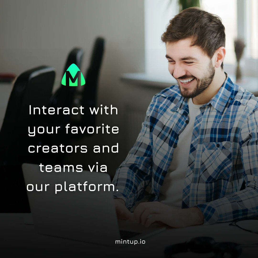 MintUpNFT's tweet photo. 💬 Join MintUp today and start connecting with the community! 🌟
#MintUp #NFTcommunity #interactwithcreators #buildrelationships https://t.co/sXcXmYUwI5