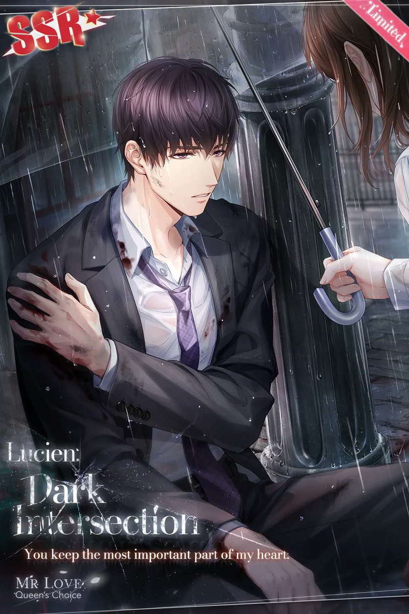MrLoveMobile's tweet image. "Sometimes you just have to spring that trap."

📅2023/05/25 5:00 - 2023/06/03 23:59 PST

✨SSR Karma [Lucien: Dark Intersection] will be available in the [Milky Way] for 10% OFF!

"You keep the most important part of my heart."

#MrLoveMobile