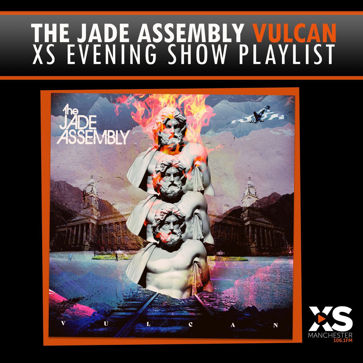 The Jade Assembly (@thejadeassembly) on Twitter photo Our latest Single Vulcan has been added to the <a href="/XSManchester/">XS Manchester - 106.1 FM, DAB+ & App</a> evening show playlist with our good pals <a href="/project_shed/">The Shed Project (Band)</a> 🟠⚫️
Thanks to everyone who downloaded so far and a massive thanks to everyone who came to see us last night at <a href="/FerretPreston/">The Ferret</a> with the awesome <a href="/cloudsanderrors/">Clouds and Errors</a> Our latest Single Vulcan has been added to the <a href="/XSManchester/">XS Manchester - 106.1 FM, DAB+ & App</a> evening show playlist with our good pals <a href="/project_shed/">The Shed Project (Band)</a> 🟠⚫️
Thanks to everyone who downloaded so far and a massive thanks to everyone who came to see us last night at <a href="/FerretPreston/">The Ferret</a> with the awesome <a href="/cloudsanderrors/">Clouds and Errors</a>
