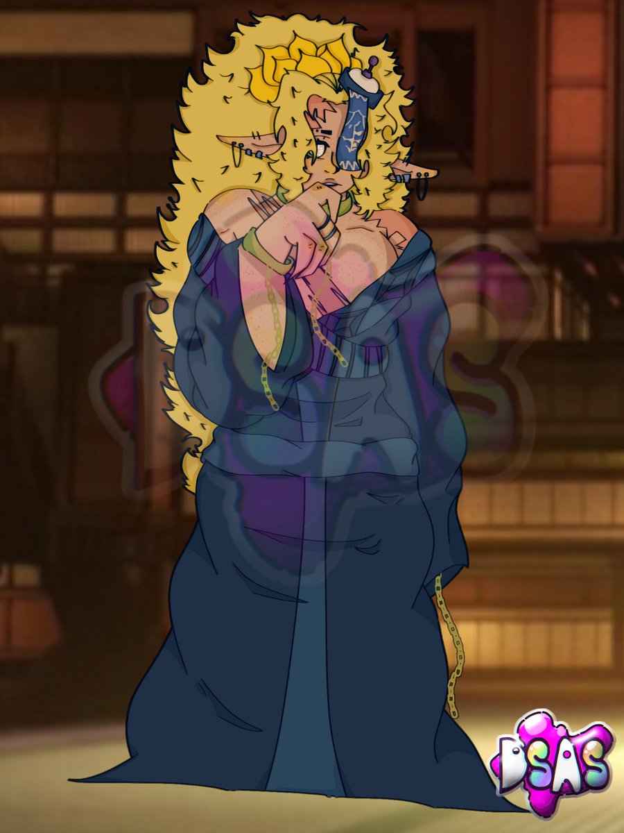 kikkomikkova's tweet photo. This is Hasunohana, the Flower Demon! He is the main demon for Upper Two, and Atisuto just shares with him. Atisuto basically worships the ground that Hasunohana walks on, however. 💛 https://t.co/HX2LX69BBB