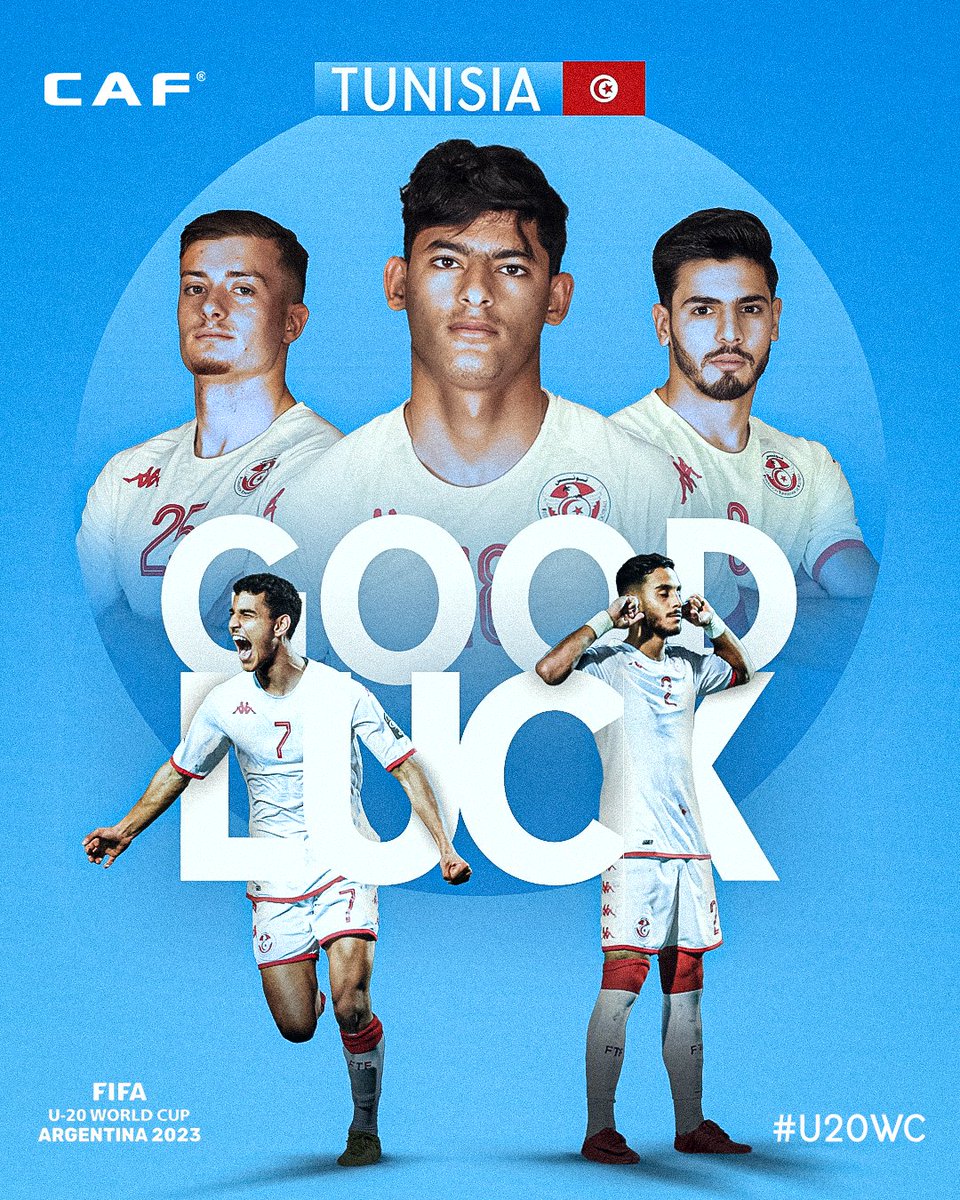 LNR_Digital's tweet photo. #RT @caf_online_FR: Bonne chance à la Tunisie alors qu'elle entame sa campagne à la #U20WC ce soir 🇹🇳

Espérons que ce sera un succès 🙌 https://t.co/NFfBfNLooM
