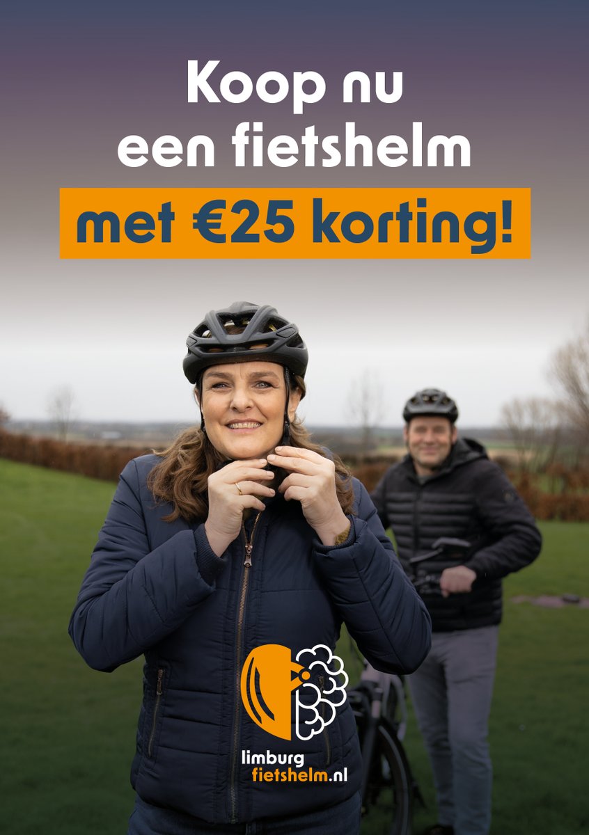 GeorgeDeswijzen's tweet photo. LIMBURG FIETSHELM
Op 3 juni start de #limburgsfietshelm campagne.
Vanaf dan kunnen vouchers worden gedownload via: https://t.co/NMSbJMDlWu
Inmiddels hebben zich 20 zaken gemeld om deel te nemen aan de campagne.
Zie deze link voor de deelnemende winkels
https://t.co/uqaBXi7kPx https://t.co/w4RHmBrzHq