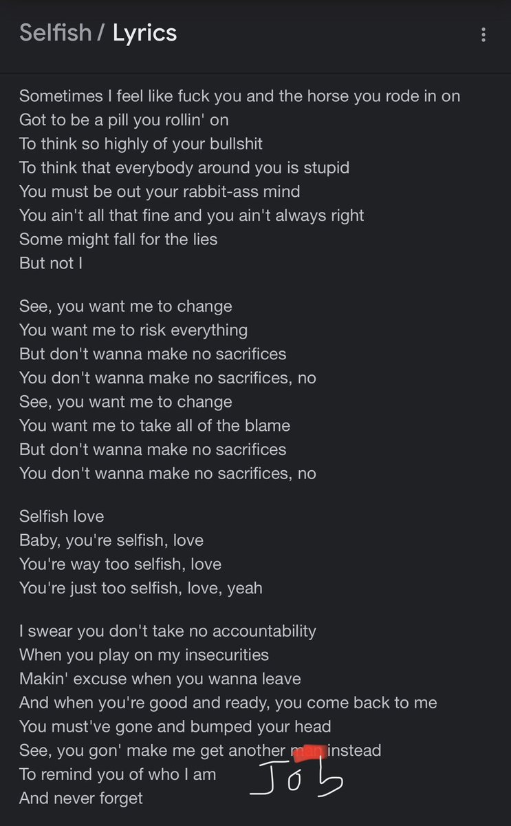 I was today years old when I realized that <a href="/jsullivanmusic/">Jazmine Sullivan</a> created a quite quitting anthem. I mean she is reading institutions for filth.  As an academic this line hit home the most “I swear you don’t take no accountability when you play on my insecurities”. Whew chile.
