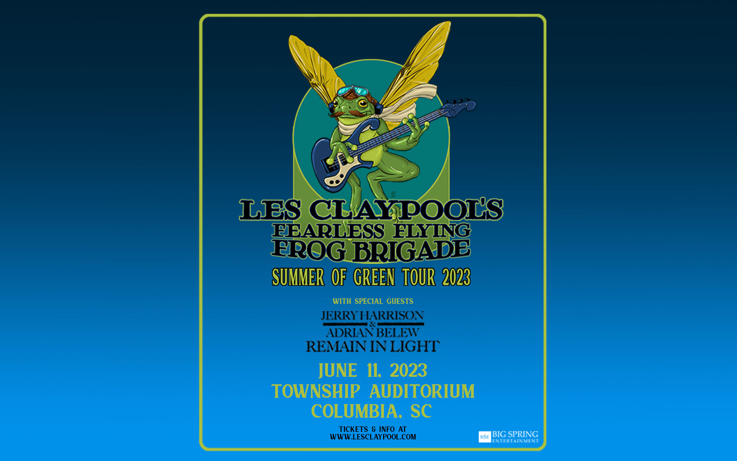 Township Auditorium on Twitter "June 11th Les Claypool's Fearless