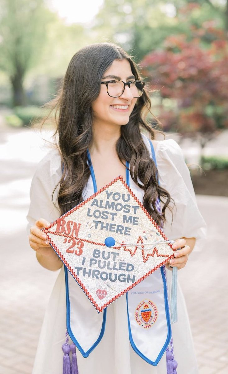 Congrats to my beautiful sister on graduating! You’re going to be the best nurse. We are so proud of you, Lauren! #SetonHall2023