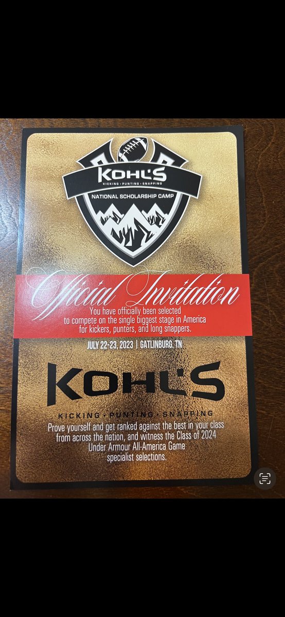 imvanreid's tweet photo. Thank you @KohlsKicking for the invite to the National Scholarship Camp. https://t.co/N26SOrtMHt